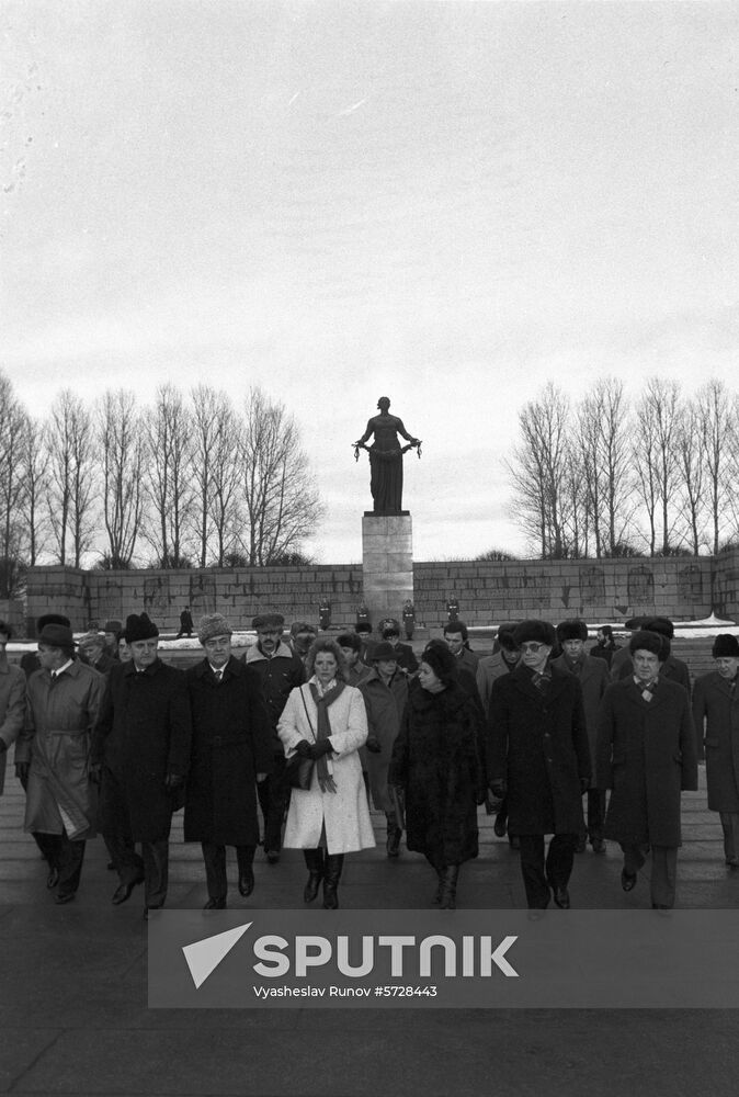 League of Communists of Yugoslavia delegation visits USSR