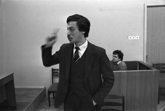 Lawyer Mikhail Barshchevsky