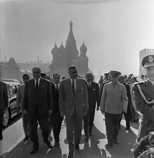 Delegation of United Arab Republic on visit to USSR