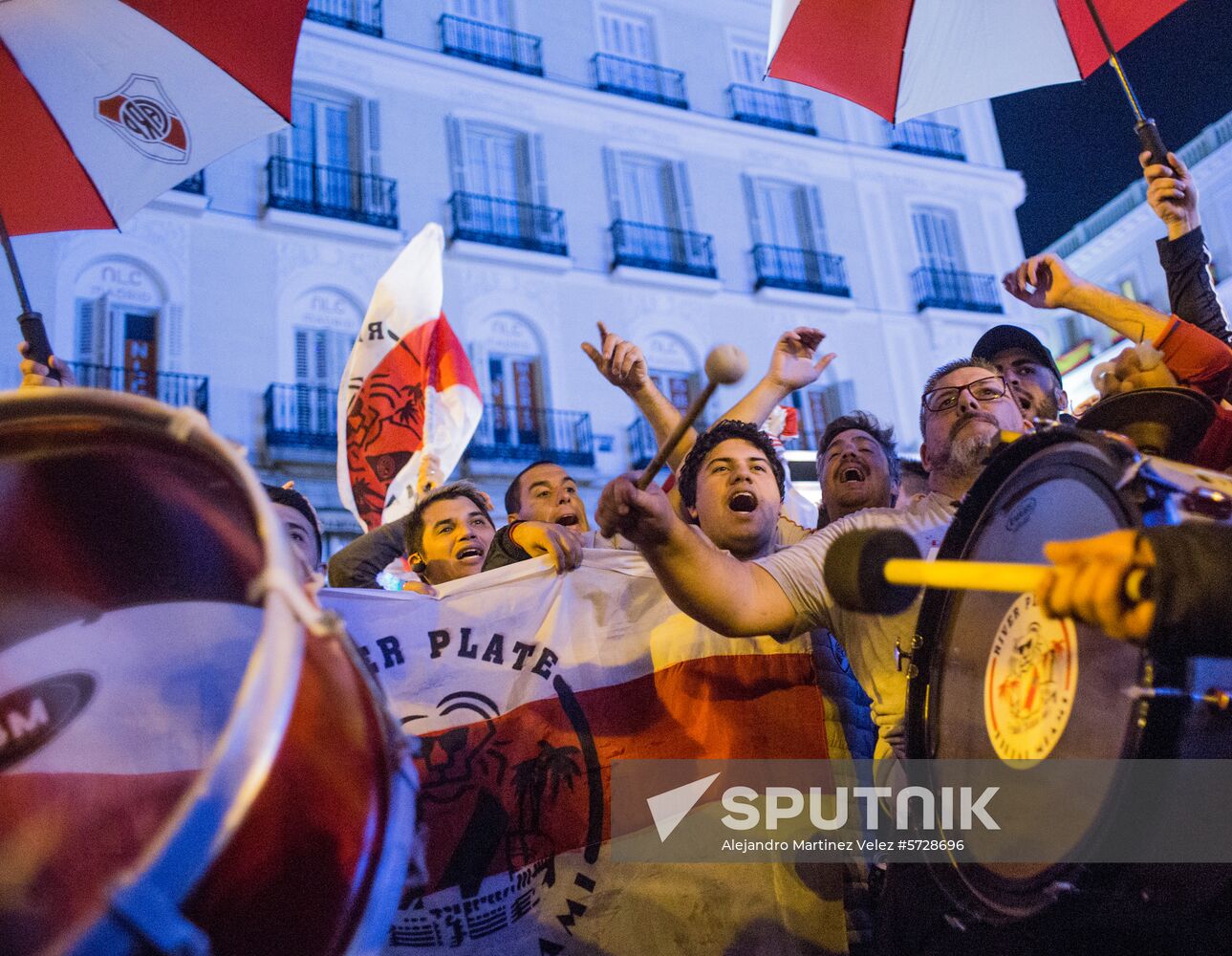 Spain Soccer Copa Libertadores Fans