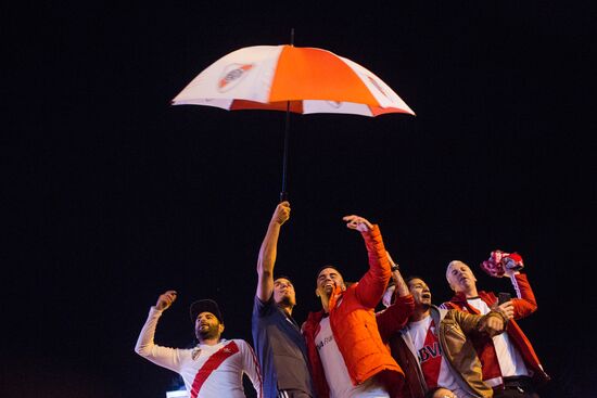 Spain Soccer Copa Libertadores Fans