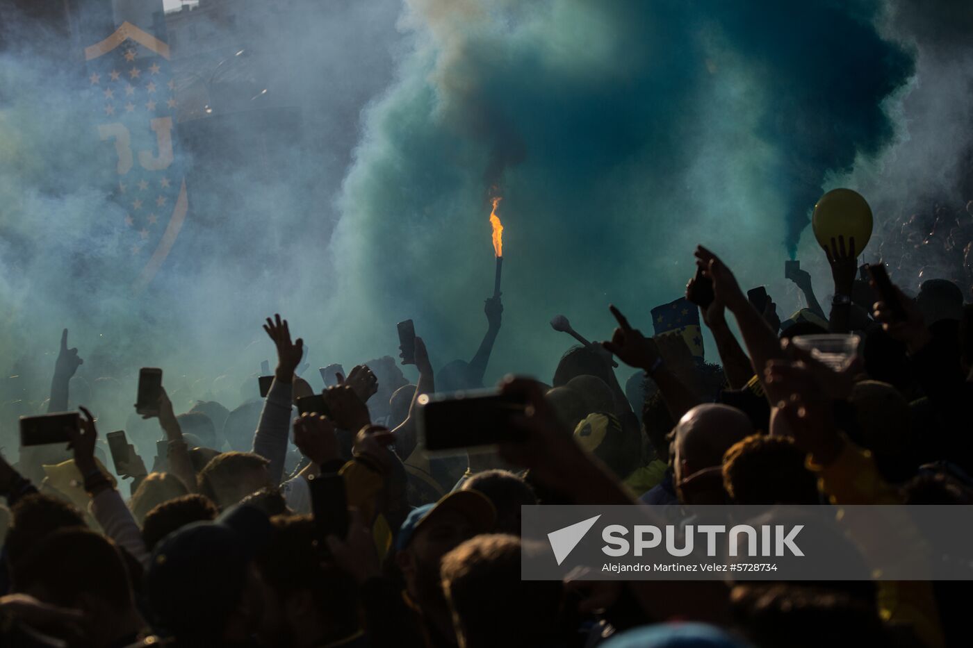 Spain Soccer Copa Libertadores Fans