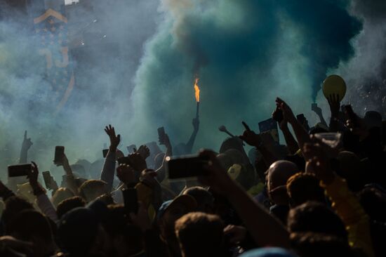 Spain Soccer Copa Libertadores Fans