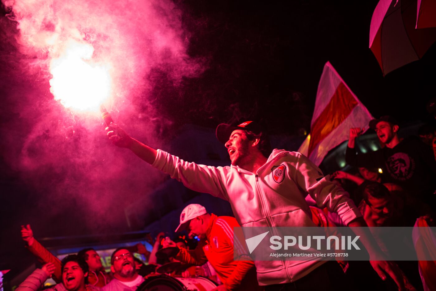 Spain Soccer Copa Libertadores Fans