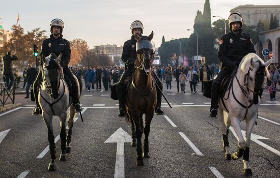 Spain Soccer Copa Libertadores Fans