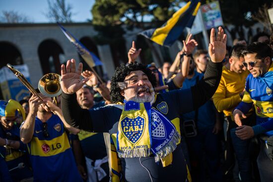 Spain Soccer Copa Libertadores Fans