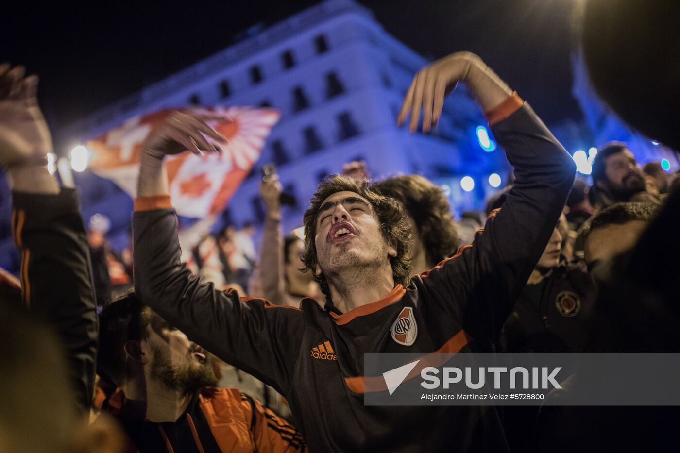 Spain Soccer Copa Libertadores Fans