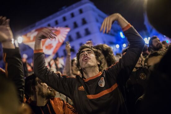 Spain Soccer Copa Libertadores Fans