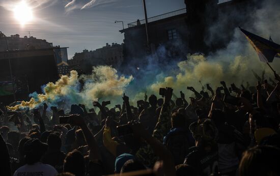 Spain Soccer Copa Libertadores Fans