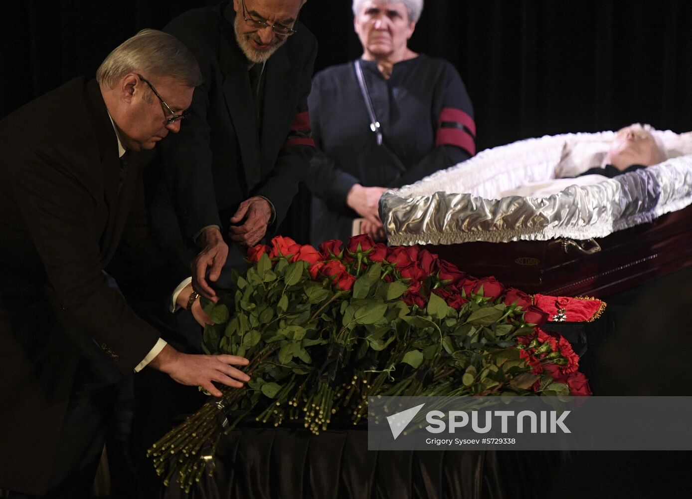 Russia Alekseeva Funeral