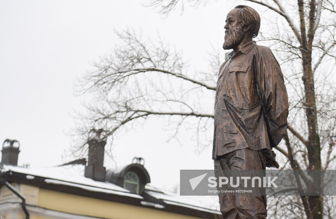 Russia Solzhenitsyn Monument