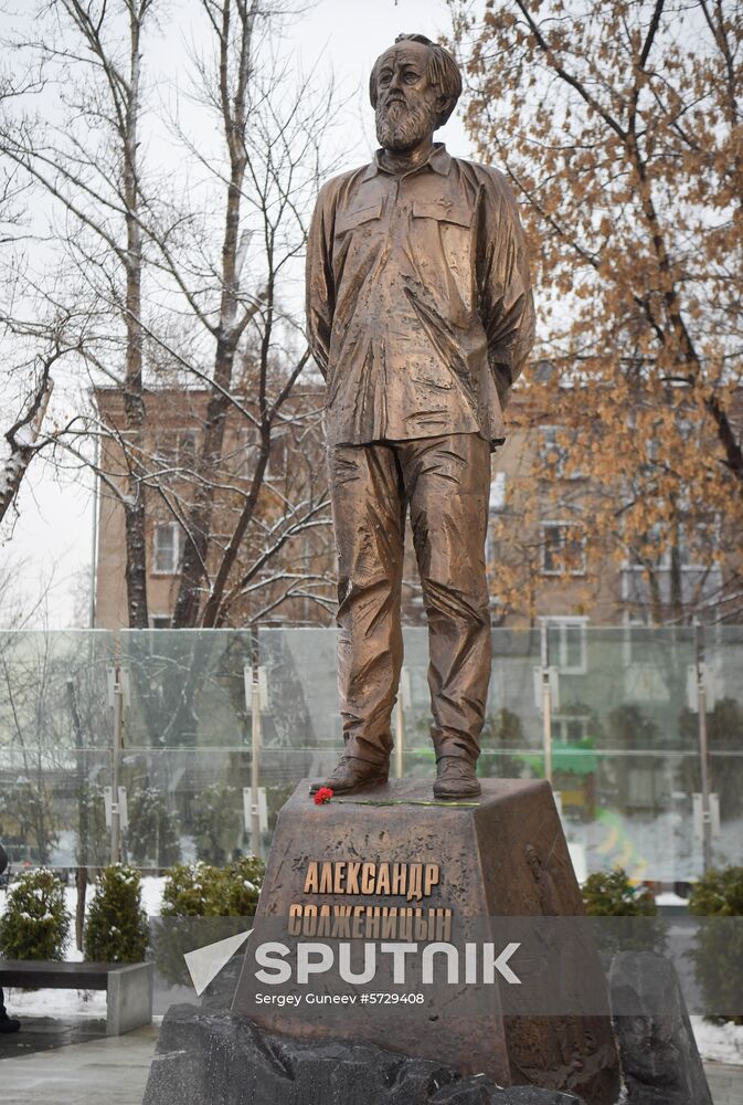 Russia Solzhenitsyn Monument