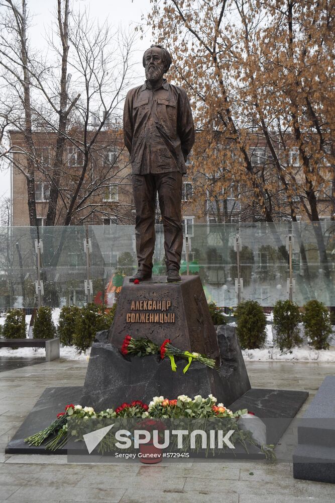 Russia Solzhenitsyn Monument
