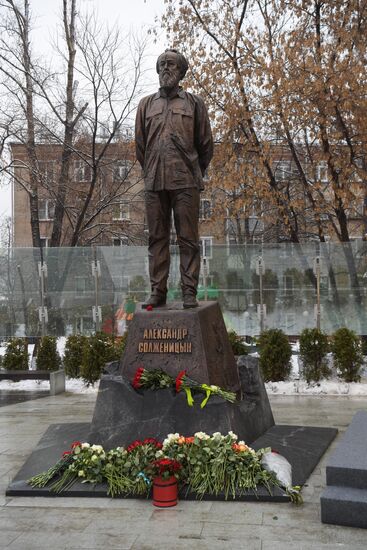 Russia Solzhenitsyn Monument