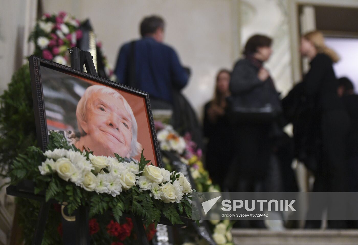 Russia Alekseeva Funeral