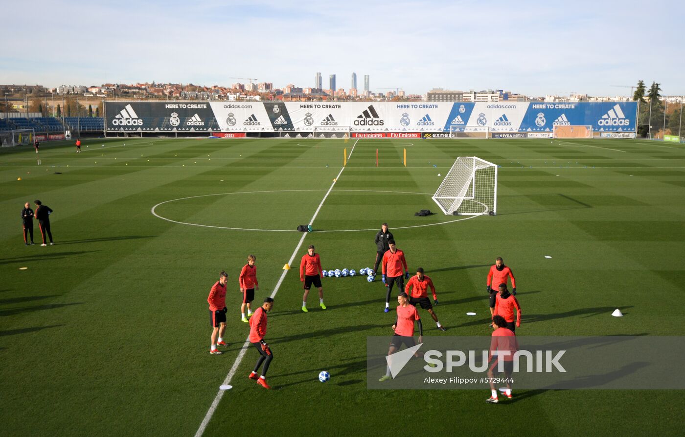 Spain Soccer Champions League Real