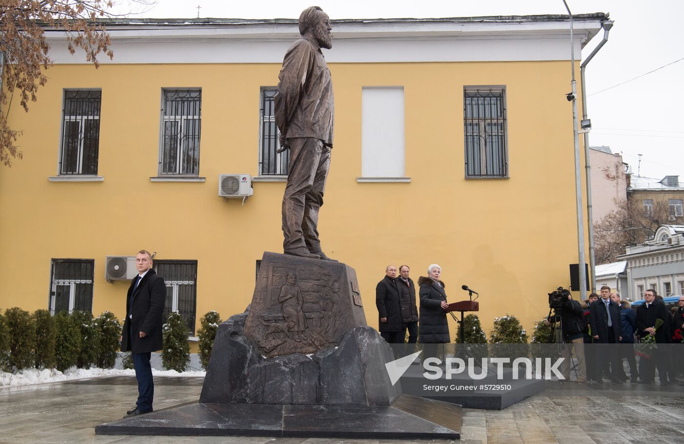 Russia Solzhenitsyn Monument