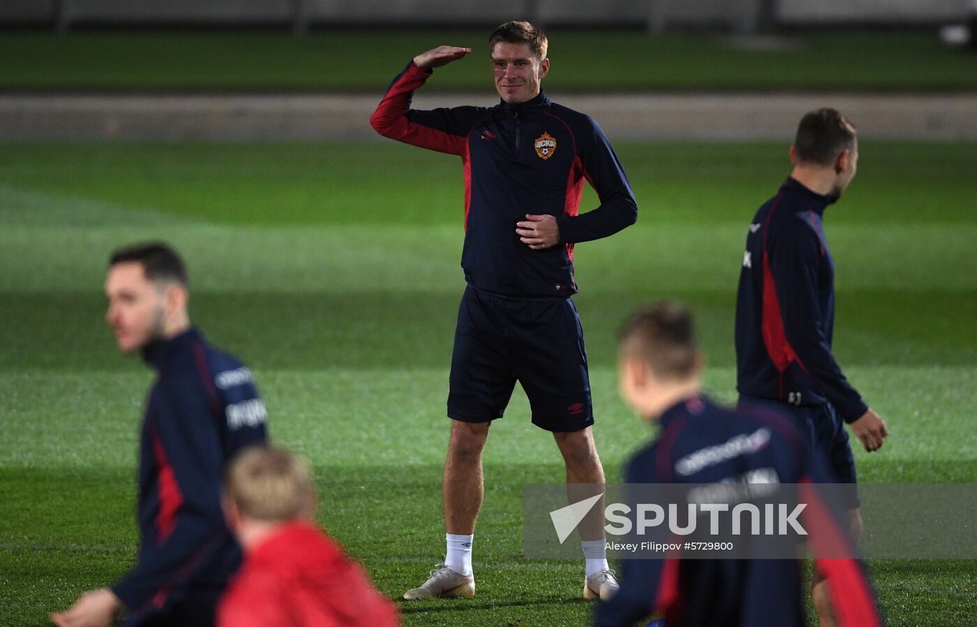 Spain Soccer Champions League CSKA