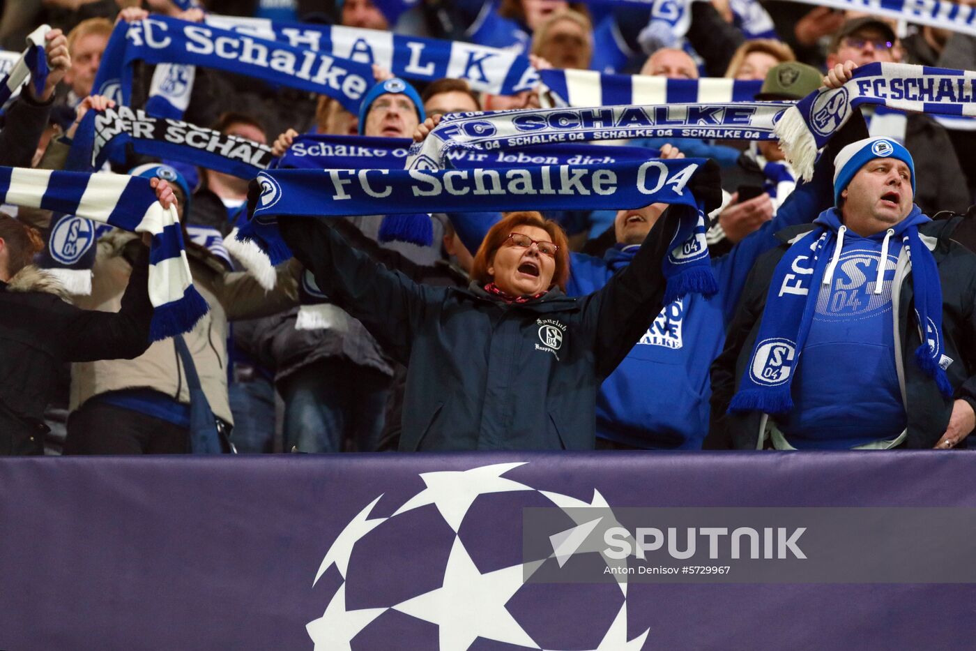 Russia Soccer Champions League Schalke - Lokomotiv