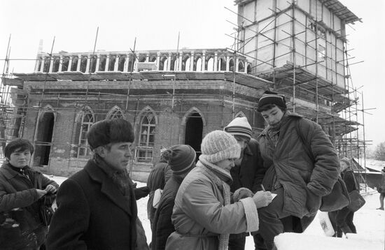 Restoration of the Tsaritsyno Palace