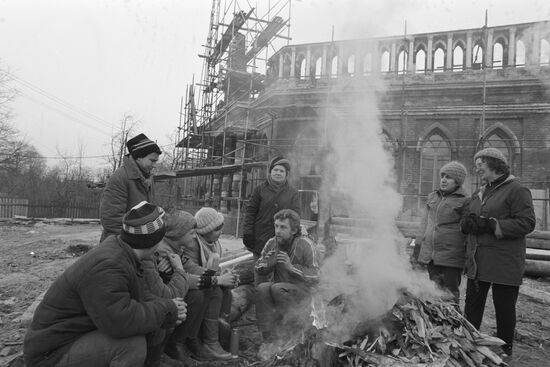 Restoration of the Tsaritsyno Palace