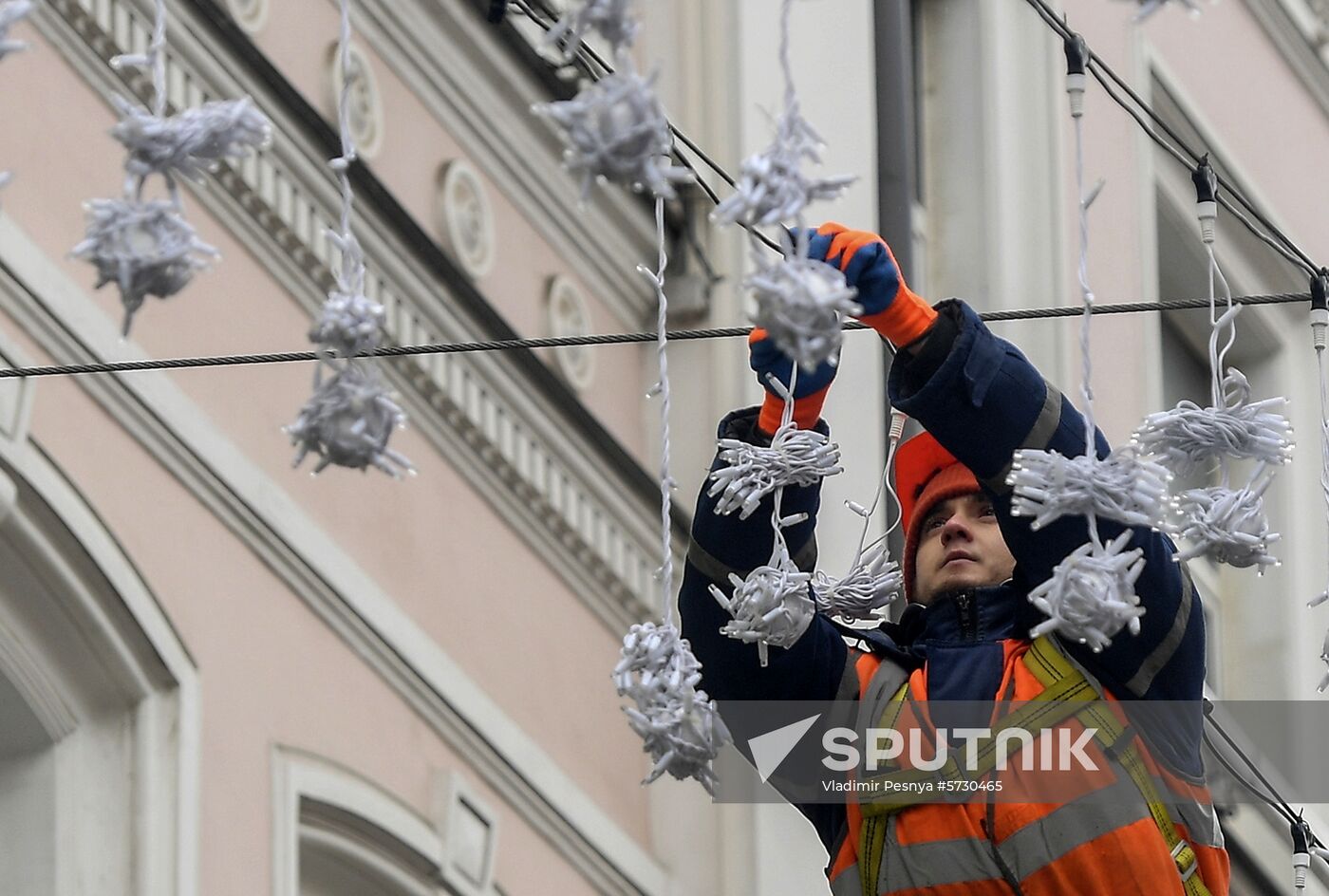 Russia New Year Preparations