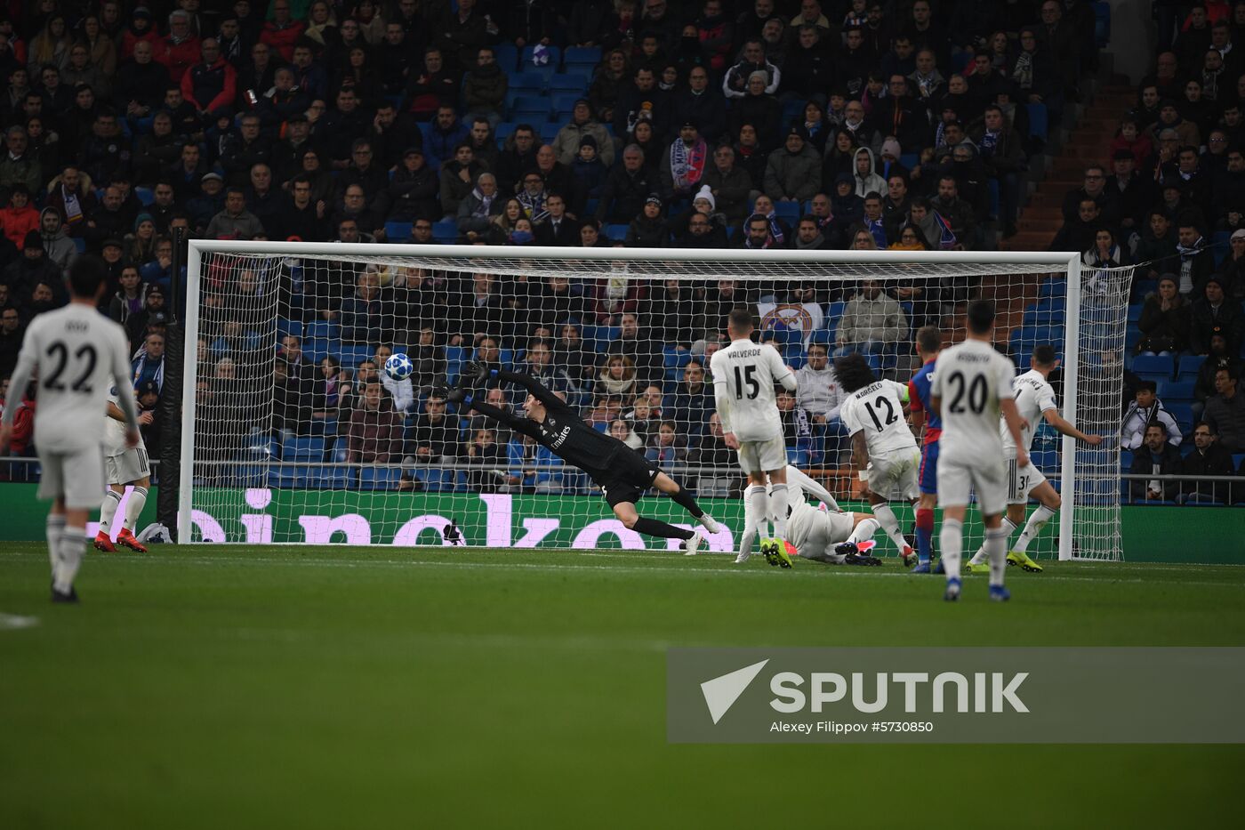 Spain Soccer Champions League Real - CSKA