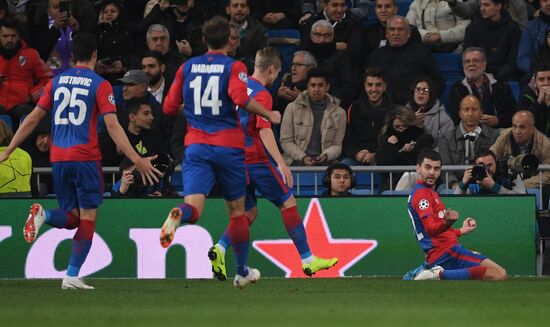Spain Soccer Champions League Real - CSKA