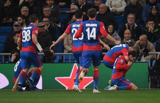 Spain Soccer Champions League Real - CSKA