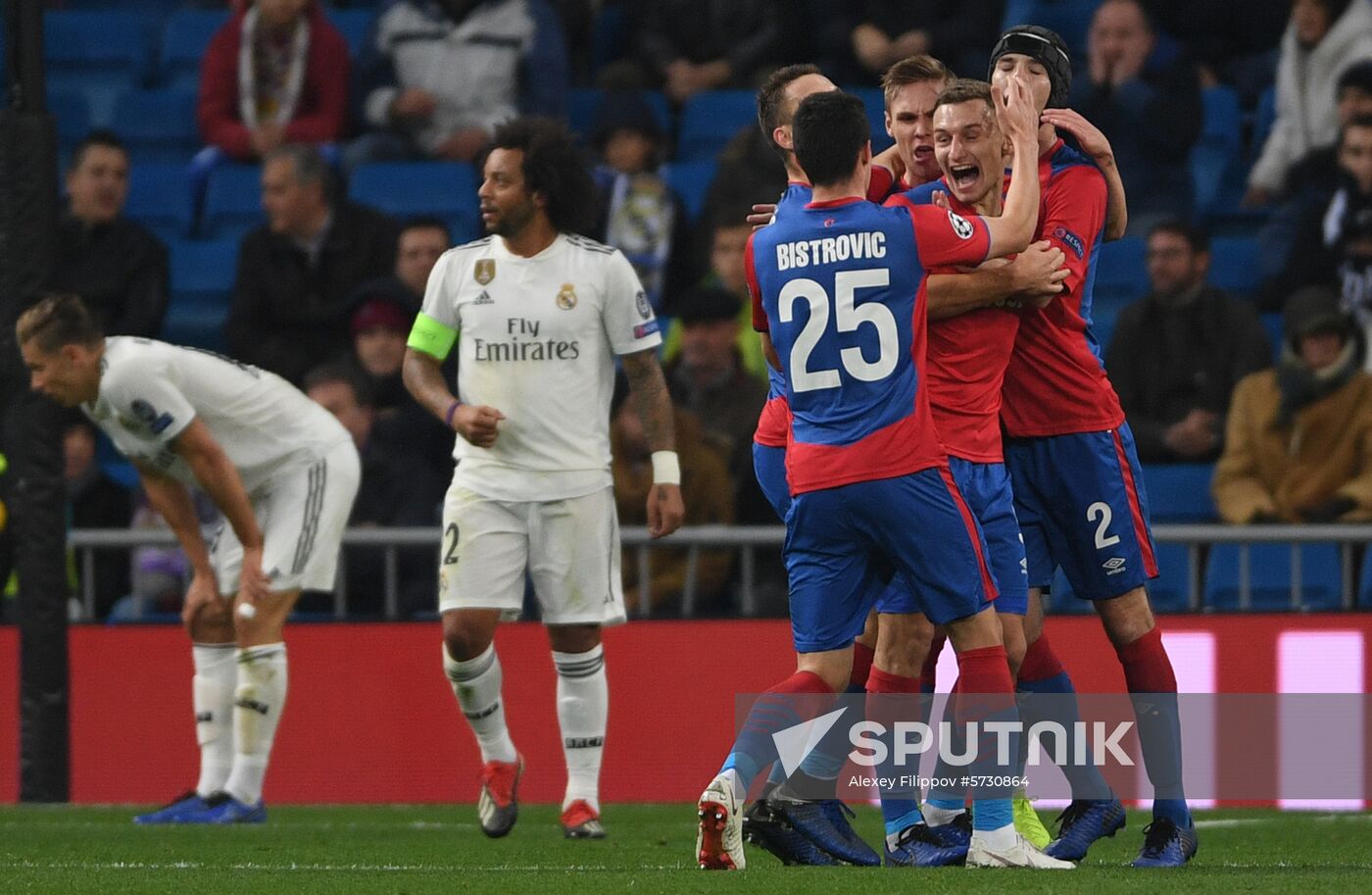 Spain Soccer Champions League Real - CSKA