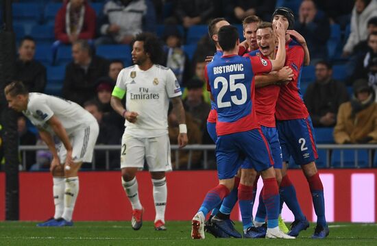 Spain Soccer Champions League Real - CSKA