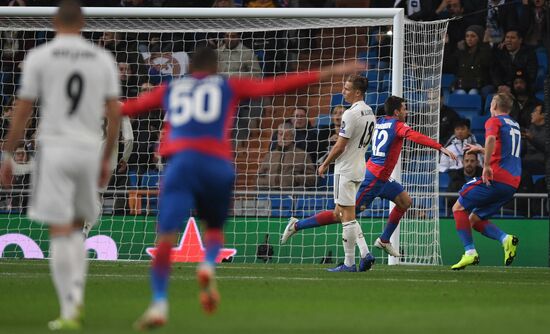 Spain Soccer Champions League Real - CSKA