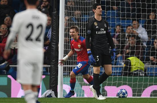 Spain Soccer Champions League Real - CSKA