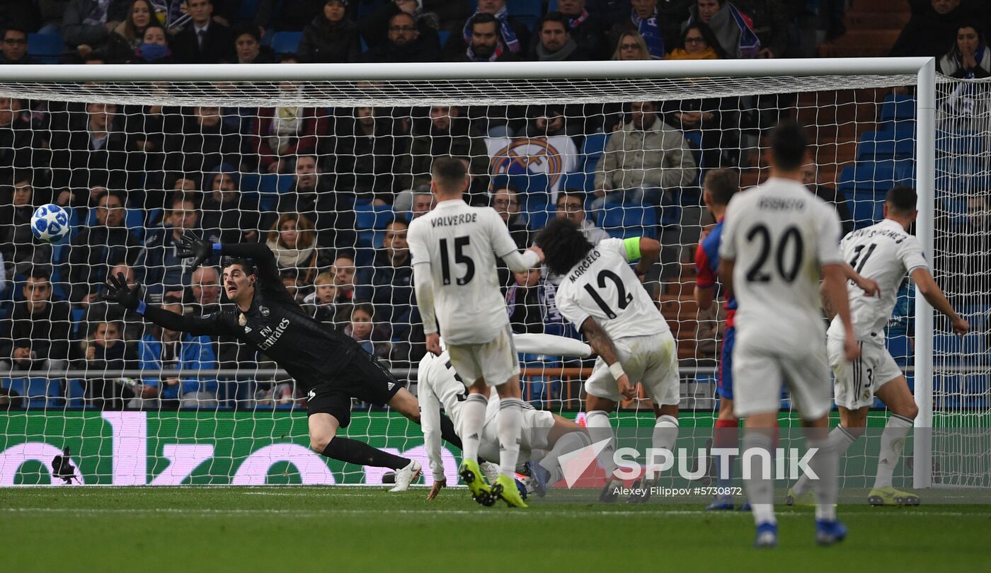 Spain Soccer Champions League Real - CSKA