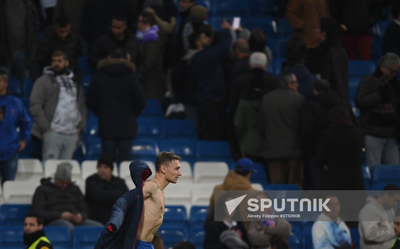 Spain Soccer Champions League Real - CSKA