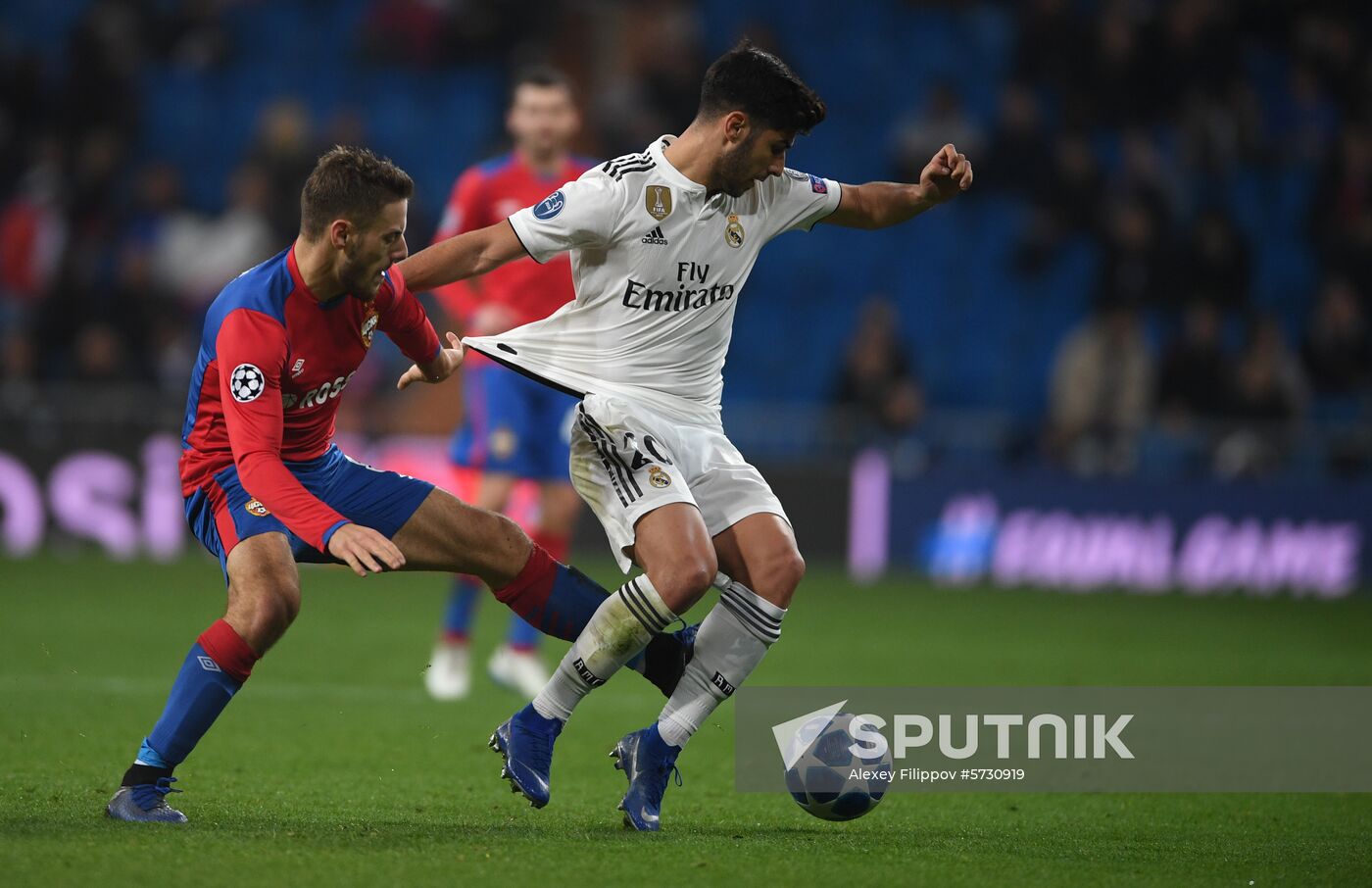 Spain Soccer Champions League Real - CSKA