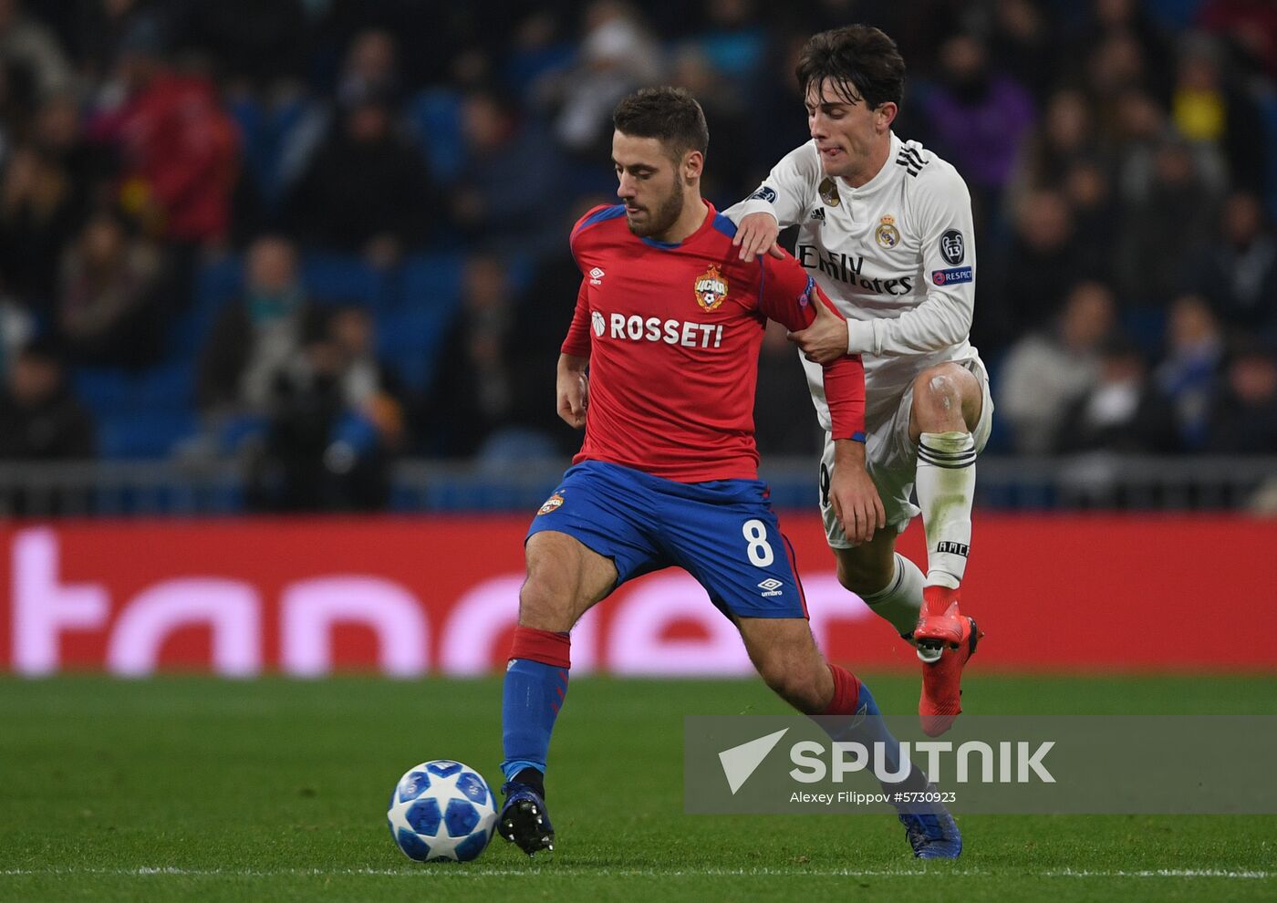 Spain Soccer Champions League Real - CSKA