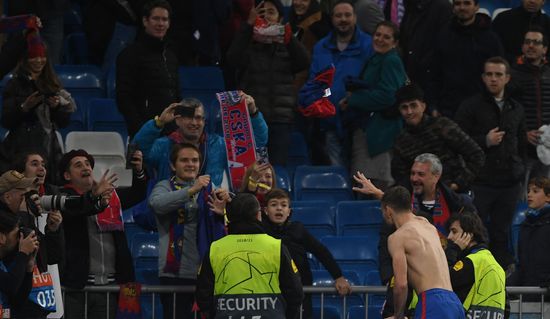 Spain Soccer Champions League Real - CSKA
