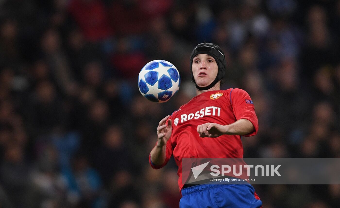 Spain Soccer Champions League Real - CSKA