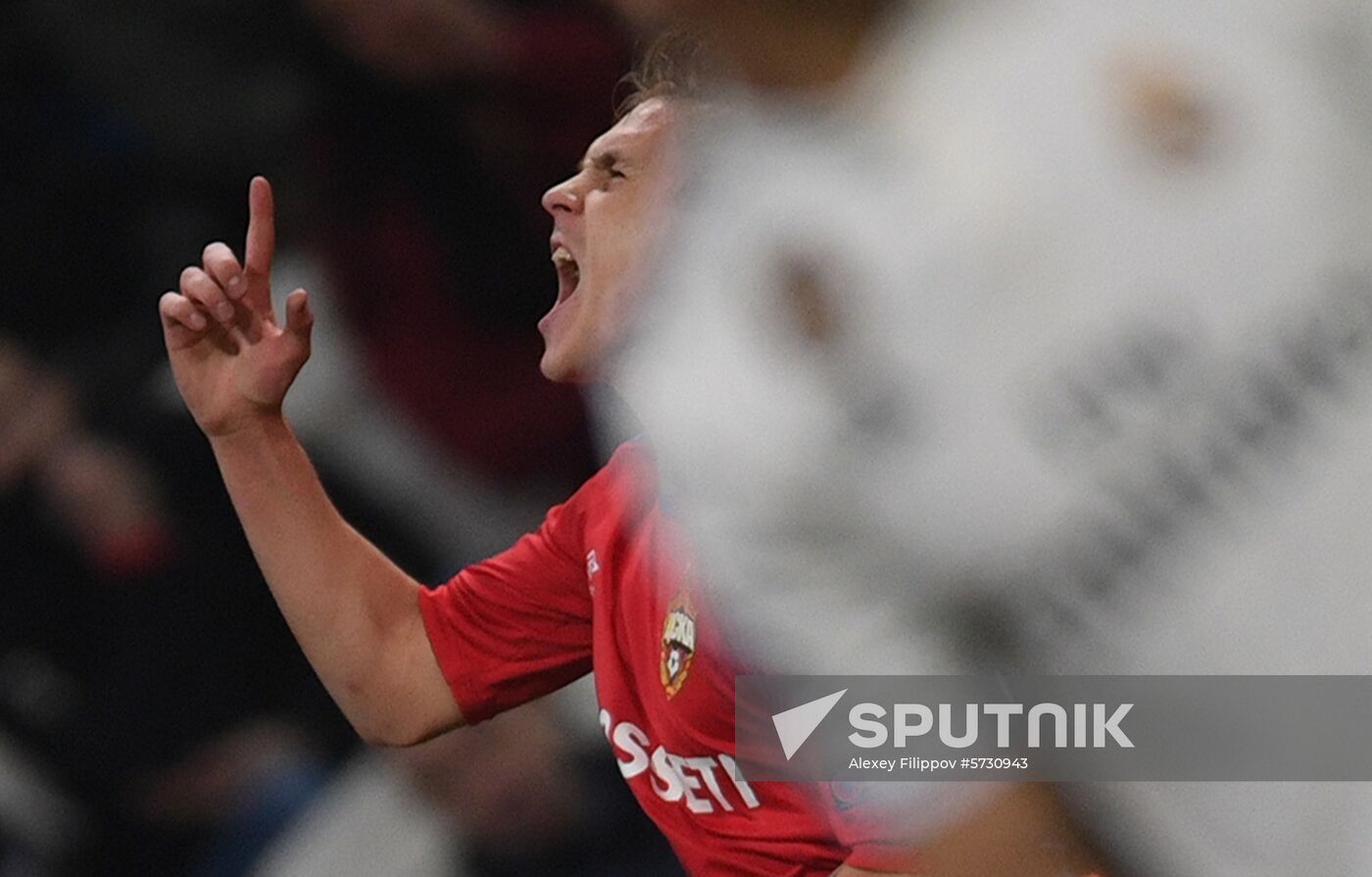 Spain Soccer Champions League Real - CSKA
