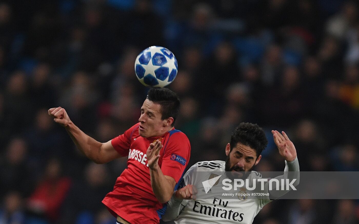 Spain Soccer Champions League Real - CSKA
