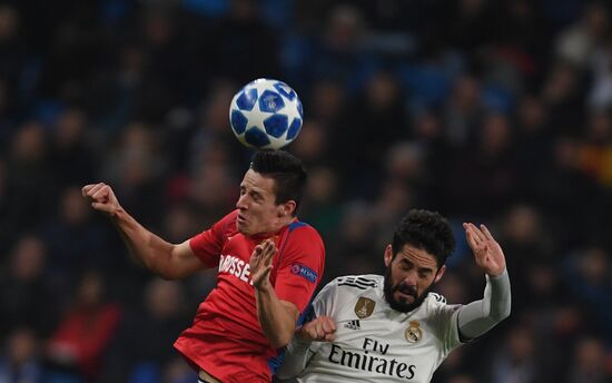 Spain Soccer Champions League Real - CSKA
