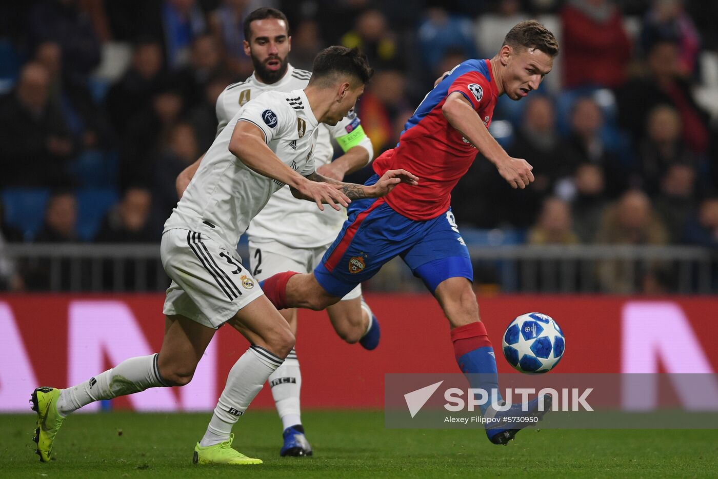 Spain Soccer Champions League Real - CSKA
