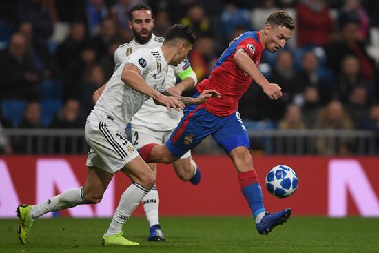 Spain Soccer Champions League Real - CSKA