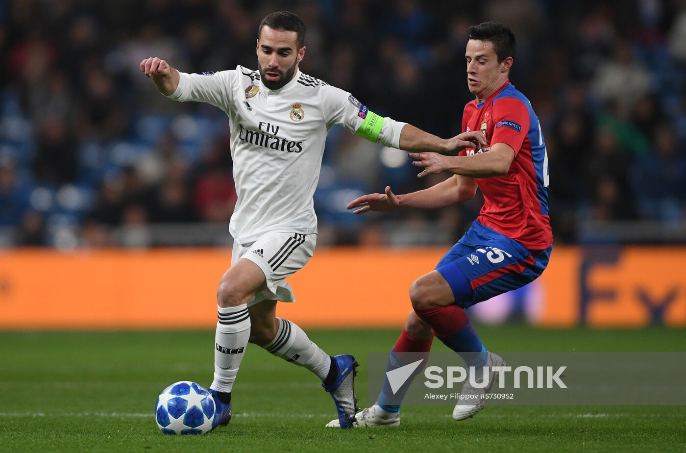 Spain Soccer Champions League Real - CSKA