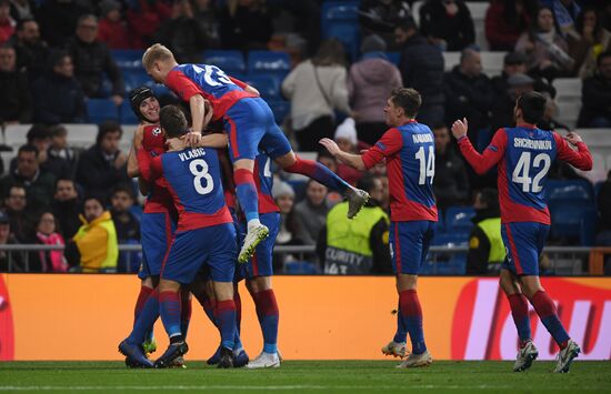 Spain Soccer Champions League Real - CSKA