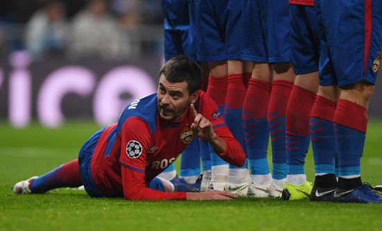 Spain Soccer Champions League Real - CSKA