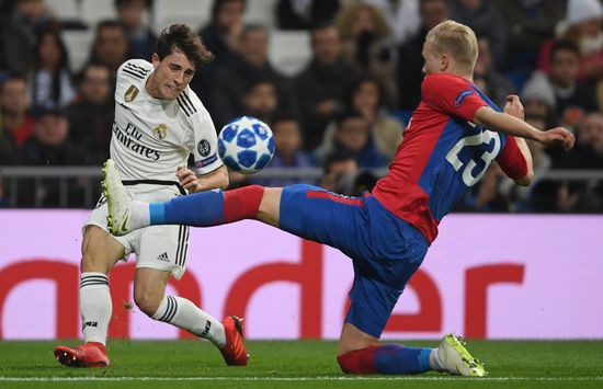 Spain Soccer Champions League Real - CSKA