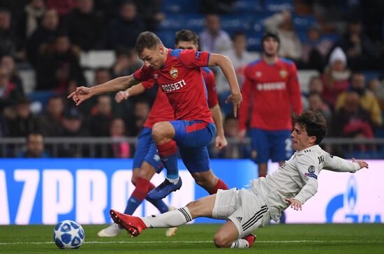 Spain Soccer Champions League Real - CSKA