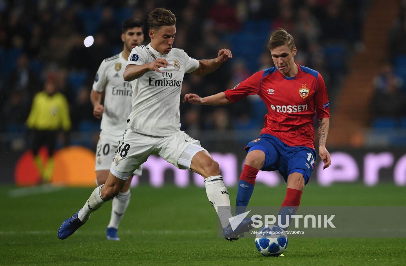 Spain Soccer Champions League Real - CSKA